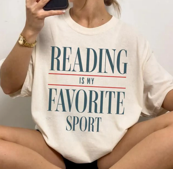 Reading Is My Favorite Sport Shirt