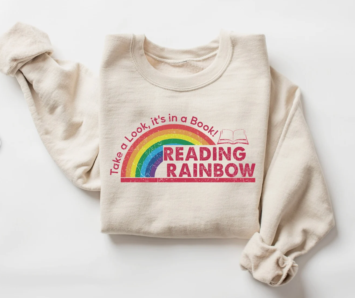 Reading Rainbow Sweatshirt