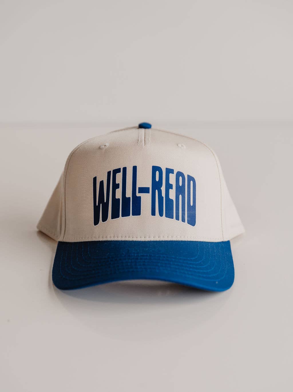 Well-Read Vintage Print Trucker Hat